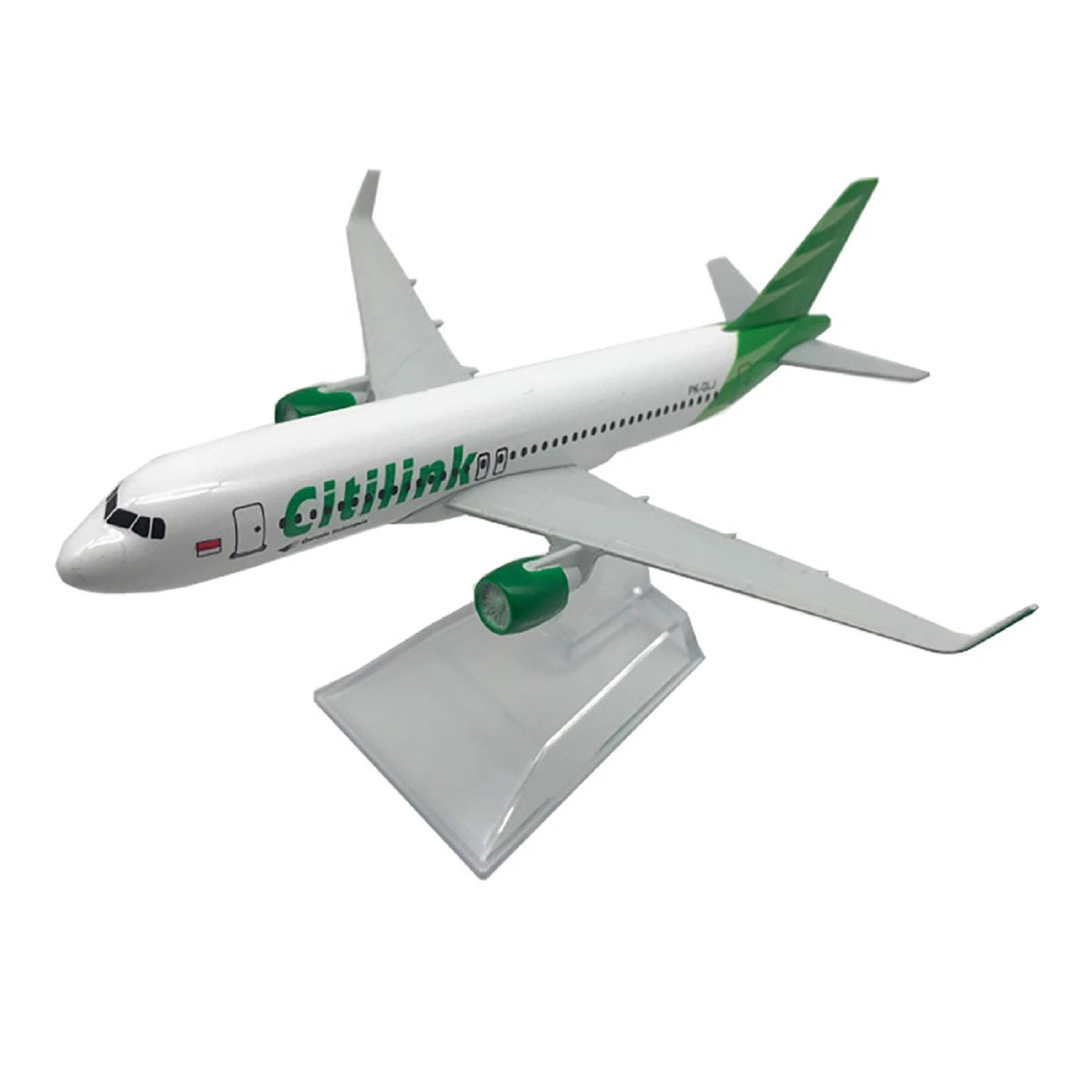 Diecast Alloy Model Plane for Citilink A320 (1:400 Scale)