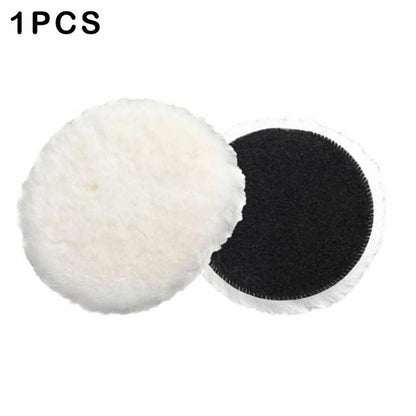 150mm White Lamb Wool Polishing Pads for Car Van