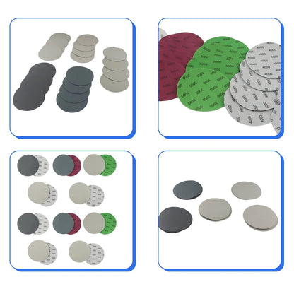 Silicon Carbide Sandpaper for Dry and Wet Grinding (2X Round)