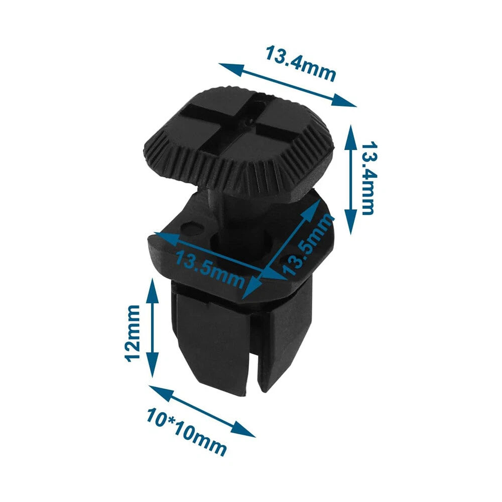 2X Battery Cover Clip Rivets 12792092 for Saab 9-3 (2003–2012)