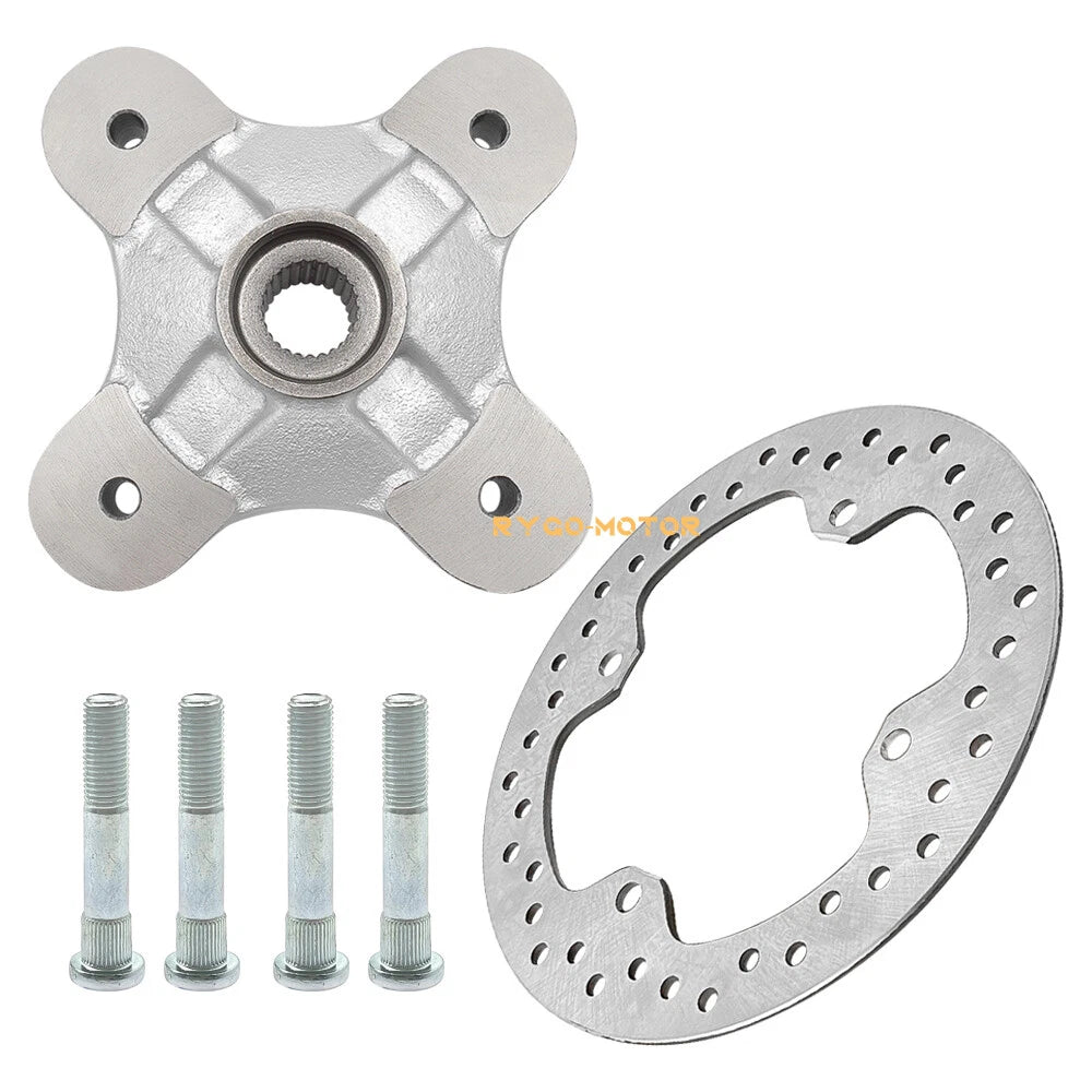 Rear Wheel Hub & Disc Rotor for Polaris Sportsman 550 850 1000 (2009–2021)