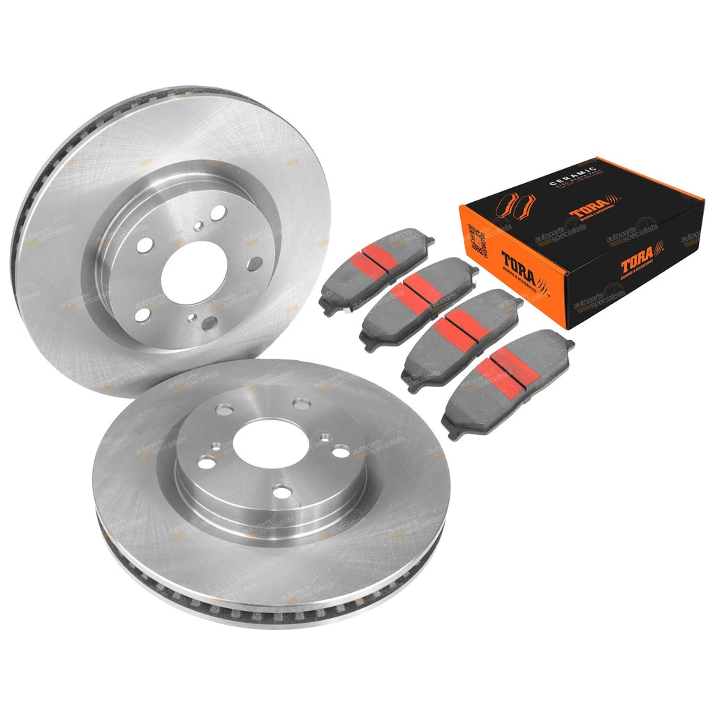 Front Disc Brake Rotors & Pads for Toyota Camry (2006–2017)