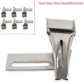 Belt Loop Folder For 2-Needle Industrial Sewing Machine Edges Meet In The Middle