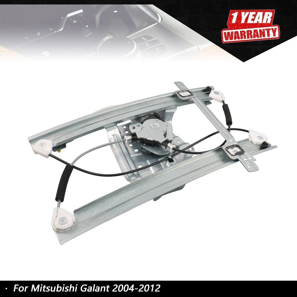 Power Window Regulator Front Left w/Motor for Mitsubishi Galant (2004–2012) 748-583