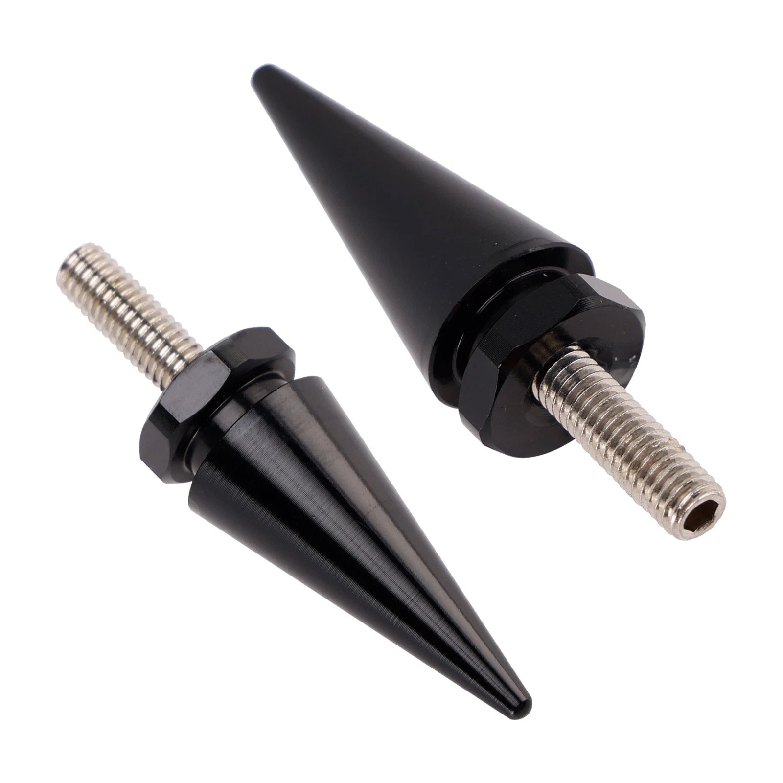 Set of 4 Black Windshield Fairing Mounting Spike Bolts for Road Glide FLTR (2015–2025)
