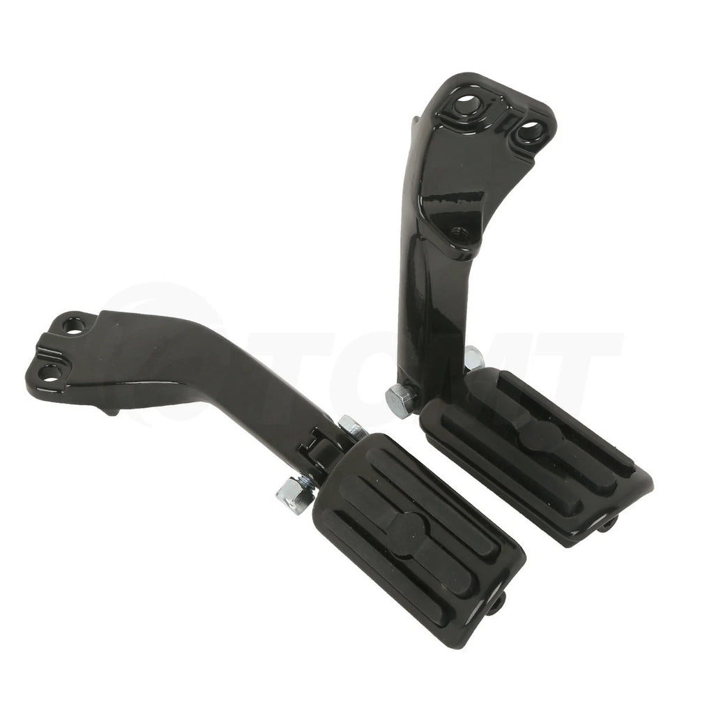 Rear Passenger Foot Pegs Support Mount Bracket for Harley Dyna Fat Bob (2008–2016)