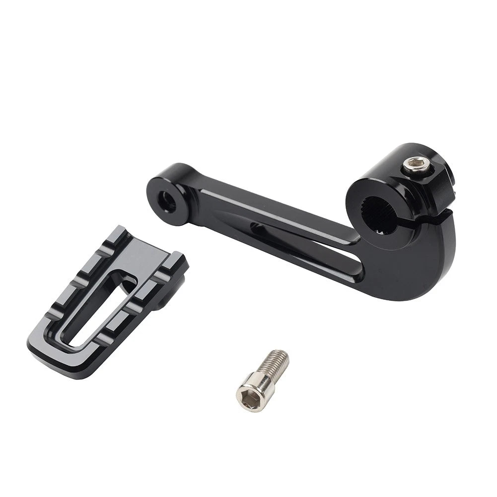 Black Mid Control Shift Lever w/ Shifter Peg for Harley Sportster XL883 XL1200 (2004–2023)