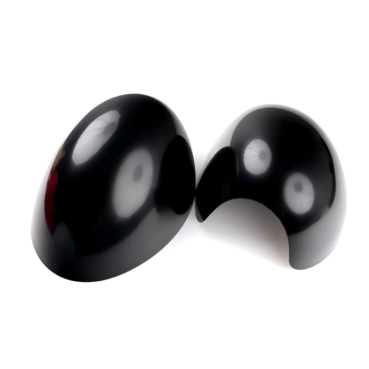 Black Electric Side Wing Mirror Cap Cover for Mini Cooper R50 R52 R53 (2000–2008)
