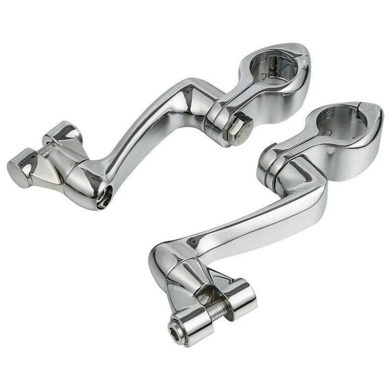 1 1/4" Highway Engine Guards Foot Pegs for Harley (Fits )