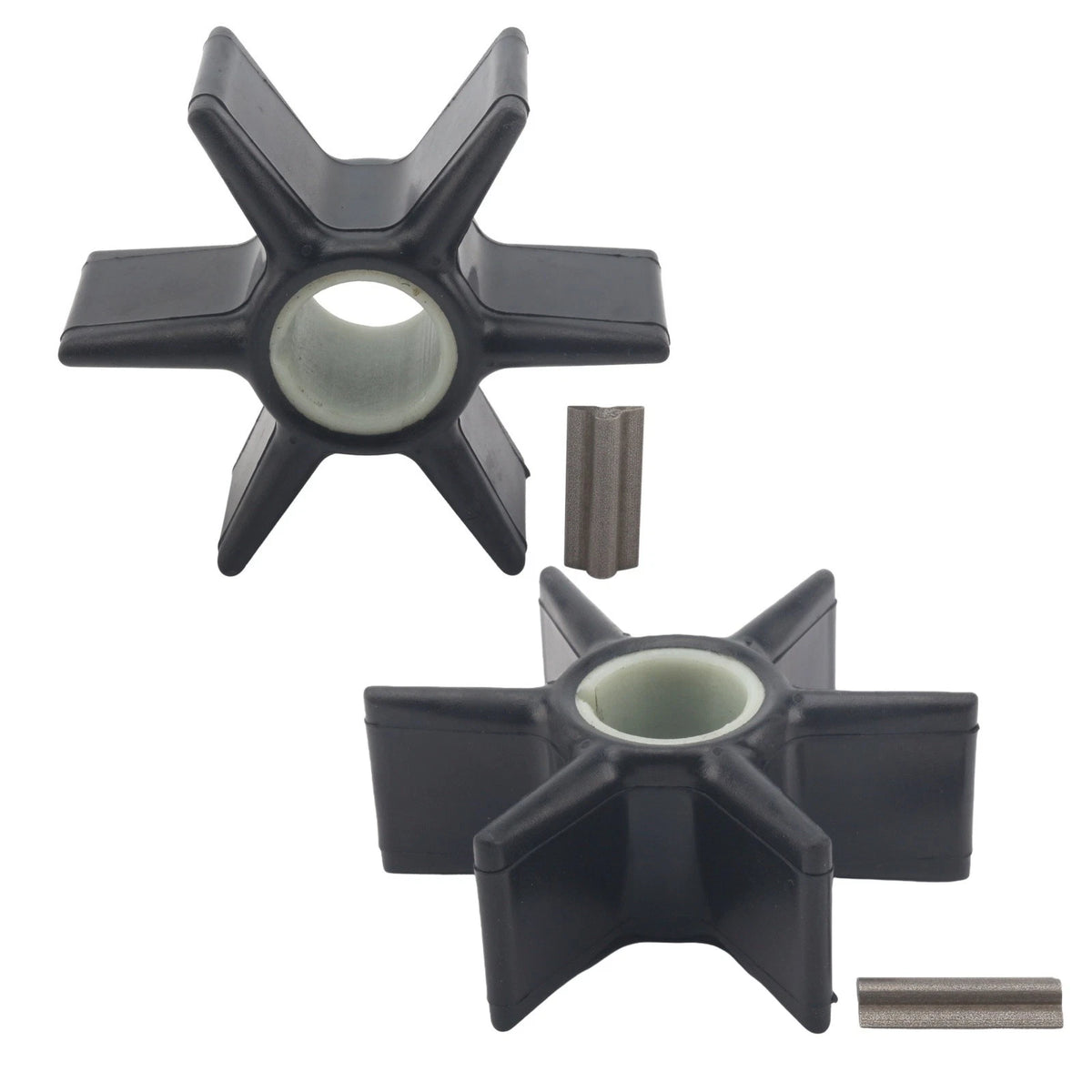 Water Pump Impeller & Key for Honda Outboard 75-90 HP (19210-ZW1-003)