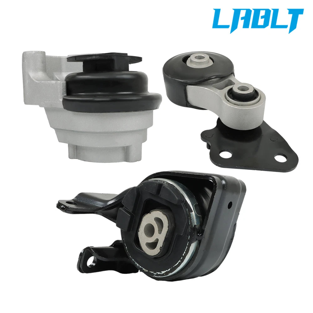 3X Engine & Transmission Mount Kit for Ford Edge Lincoln MKX (2007–2015)