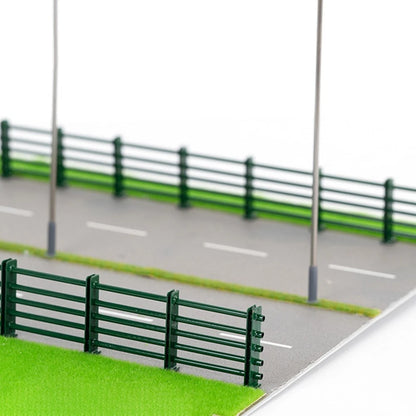 Road Guardrail Set for HO OO Scale Train and Garden Scenes