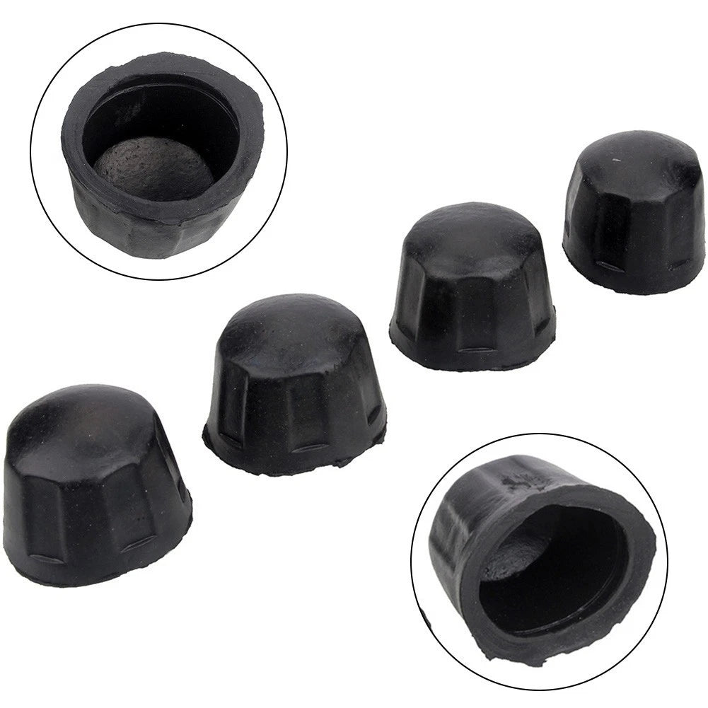 4 Piece Rubber Nut Set for ATVs and Karts