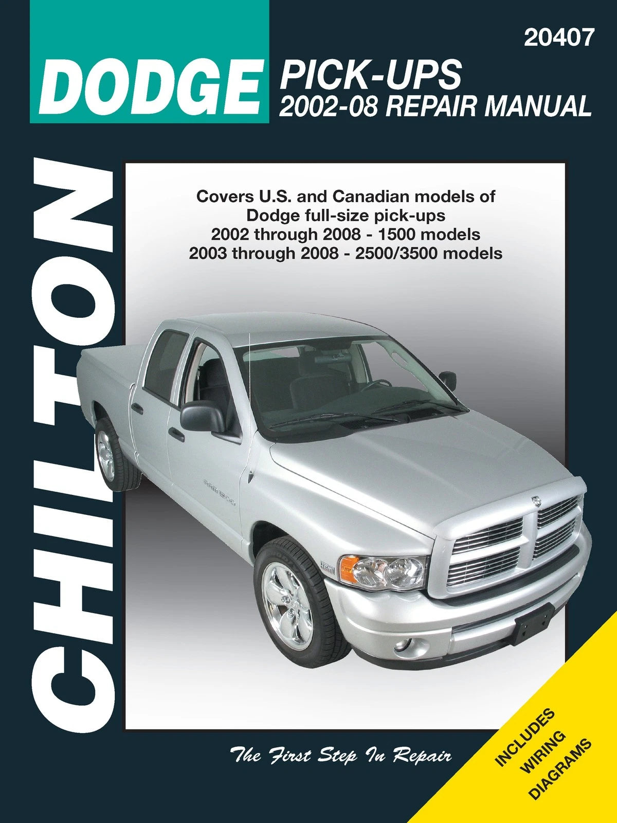 Chilton Shop Service Repair Manual for Dodge Pickup Ram (2002–2008)