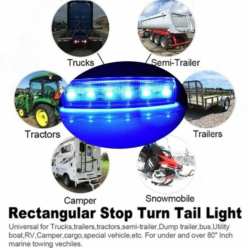 Vibrant Blue LED Rock Lights for Jeep