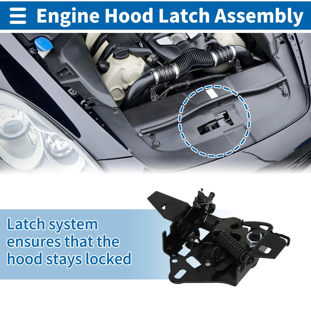 Hood Latch Assembly Replacement for Volkswagen Passat (2001–2005)
