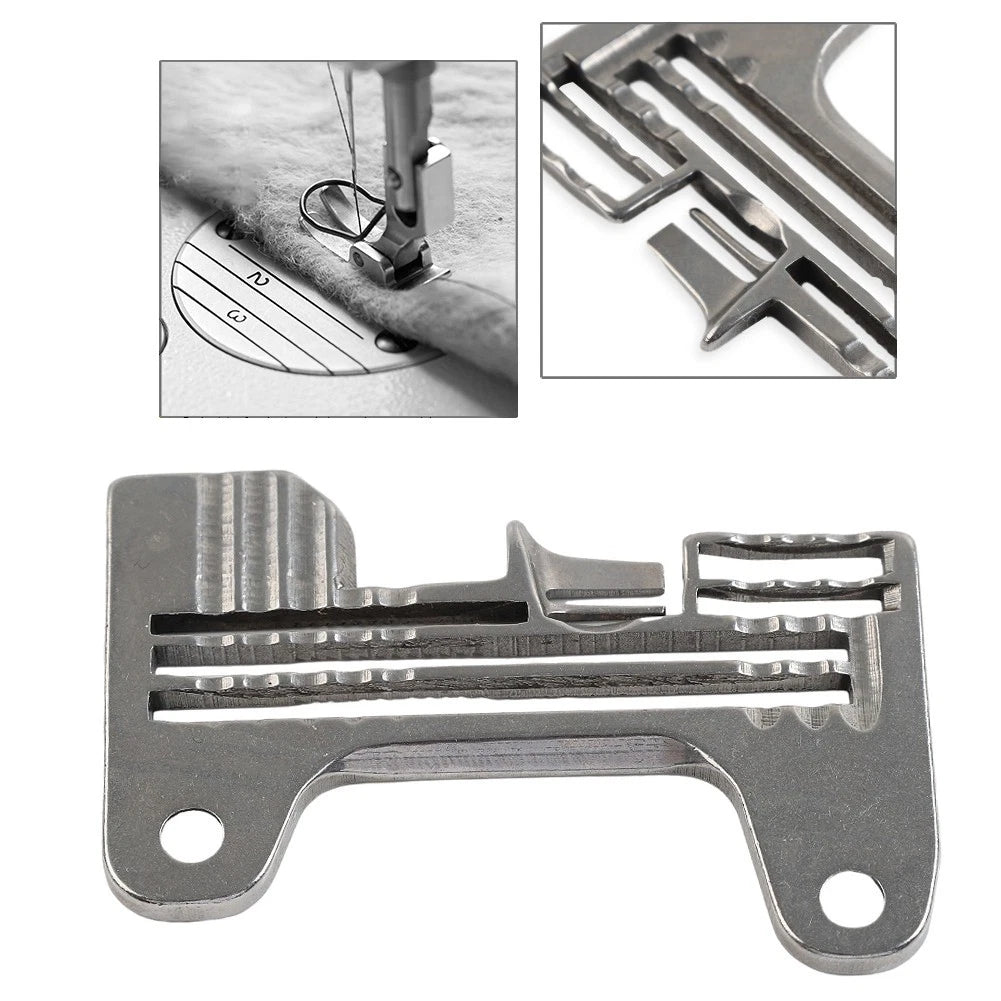 #277505R40 4 Thread Needle Plate For Pegasus Overlock Sewing Machines EX 1PC