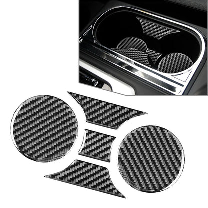 Black Central Control Cup Holder Panel Cover Trim for Toyota Tundra (2014–2021)