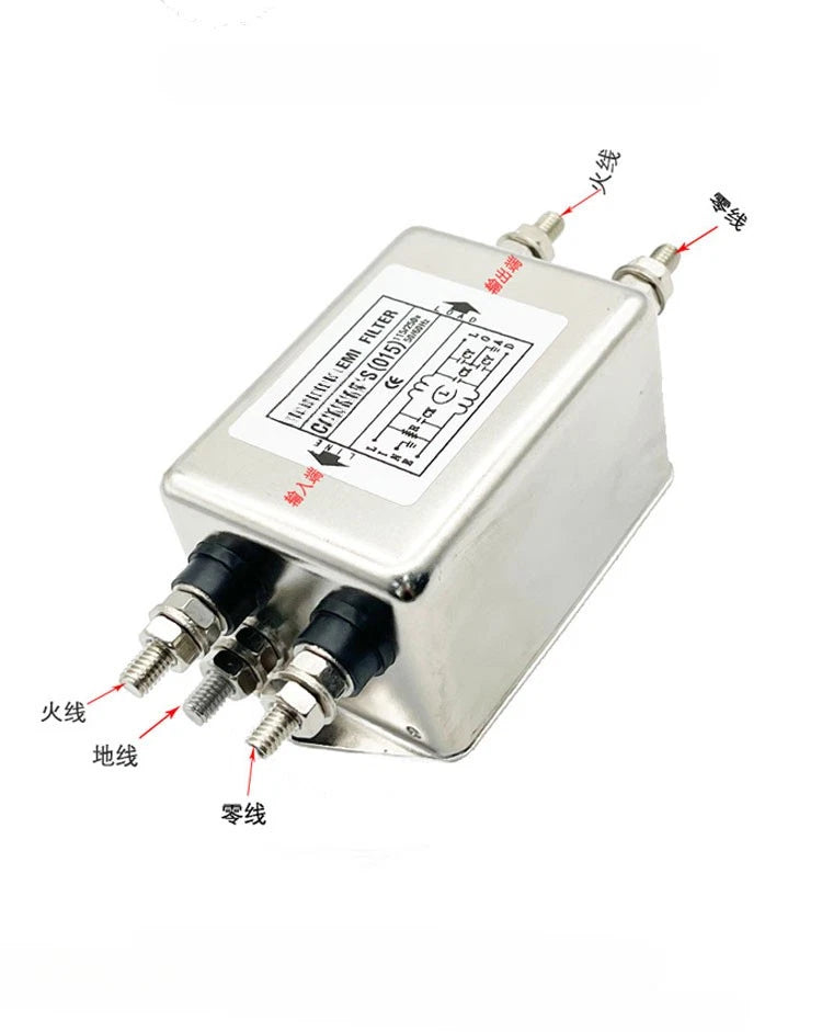 1PC Power Filter CW4-60A-S for EMI (115V/250)