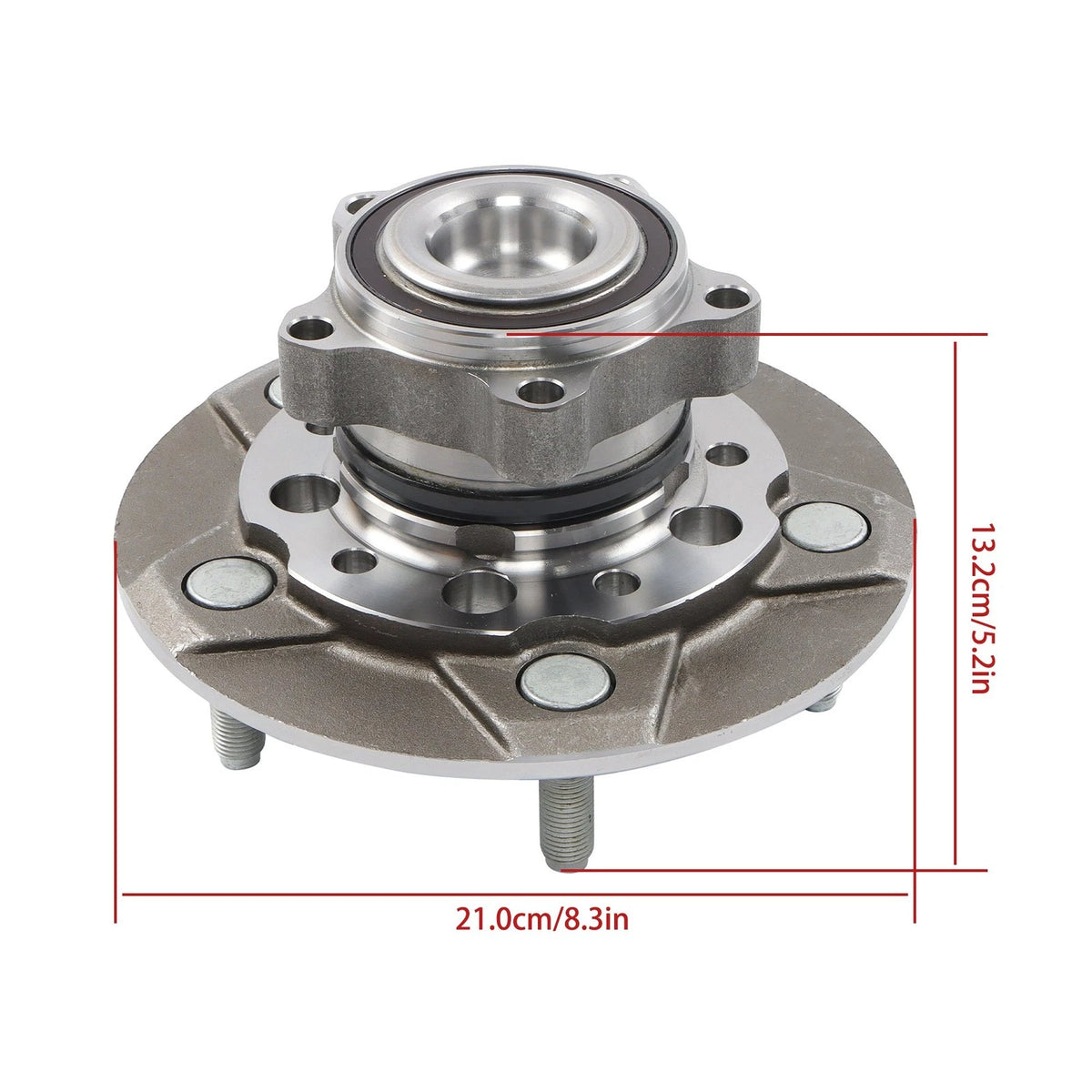 Front Wheel Bearing Hub Assembly for Transit-150 Transit-250 Transit-350 HD (2015–2023)