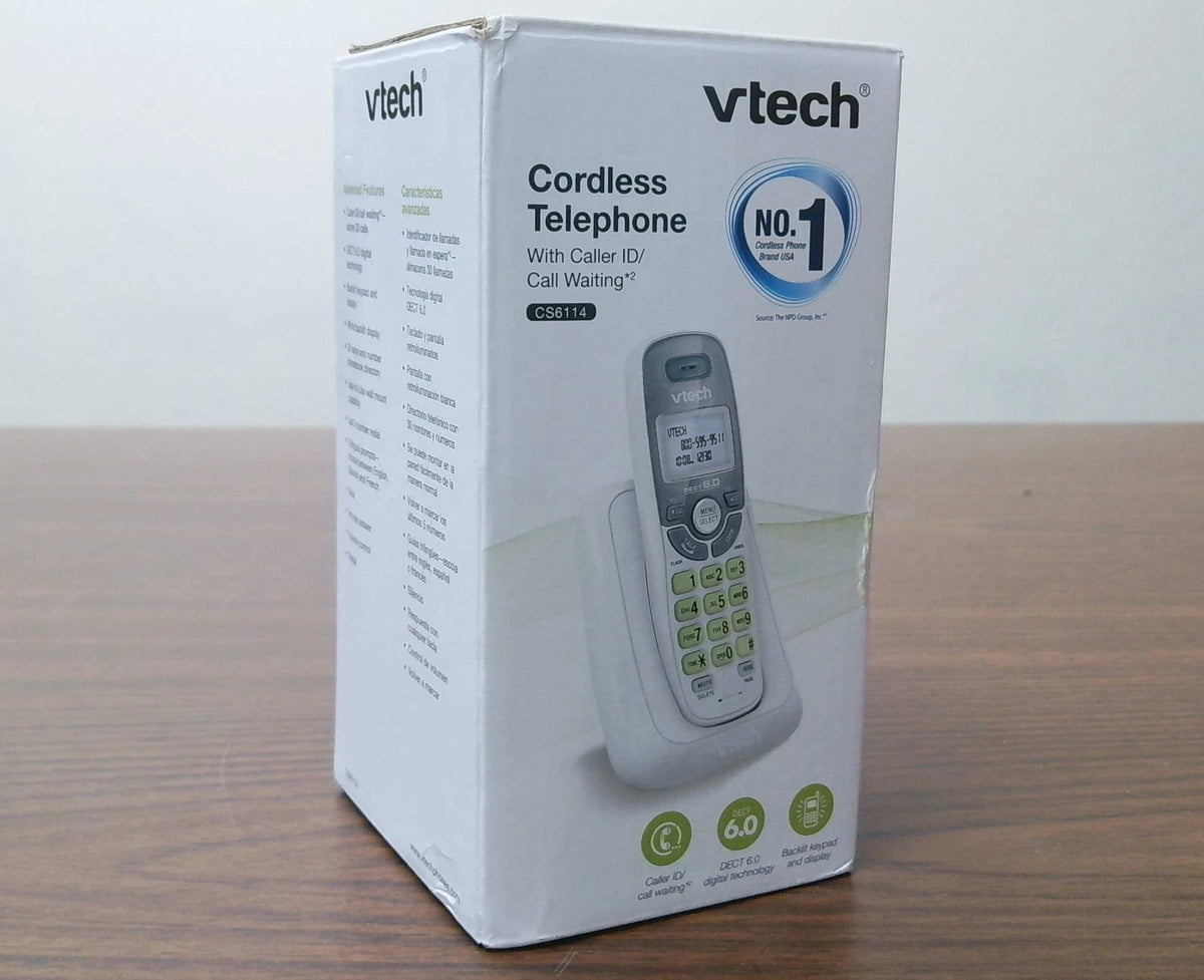 VTECH VTCS6114 Cordless Phone for Dect 6.0 (USED)