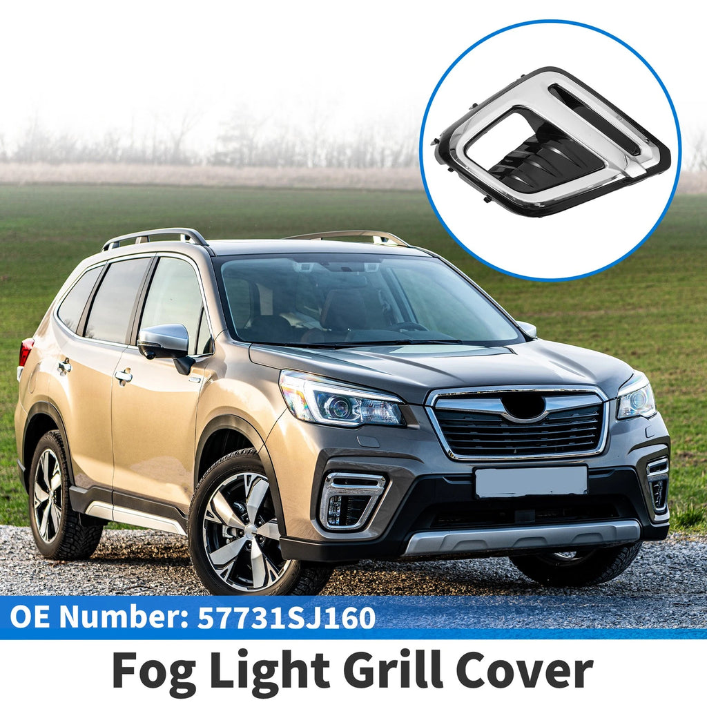 Car Front Right Fog Light Grill Replacement for Subaru Forester (2019–2021)