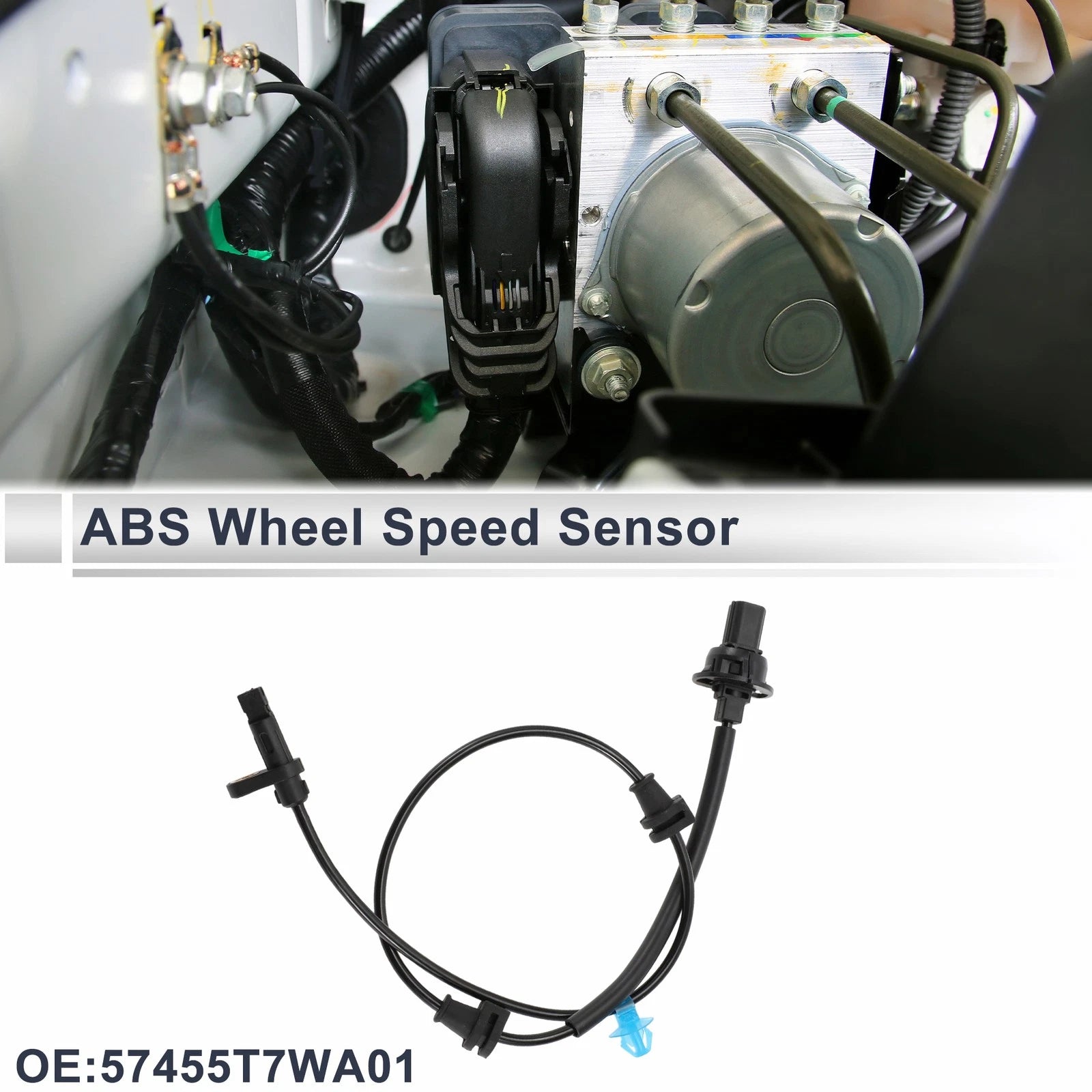 ABS Wheel Speed Sensor Replacement Front Left for Honda HR-V (2016–2022)