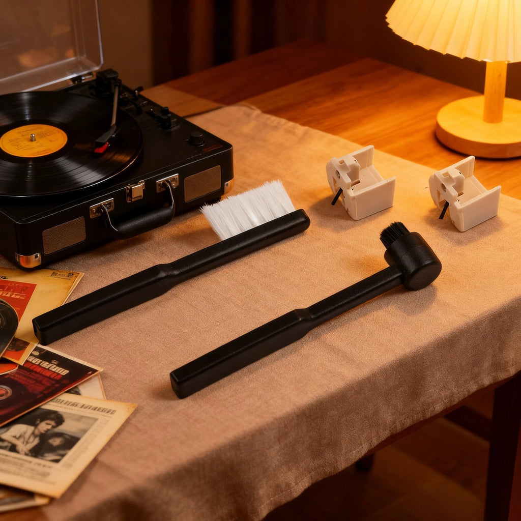 Stylus Set of 2 for ATN3600L Record Player (Includes Needles & Brushes)