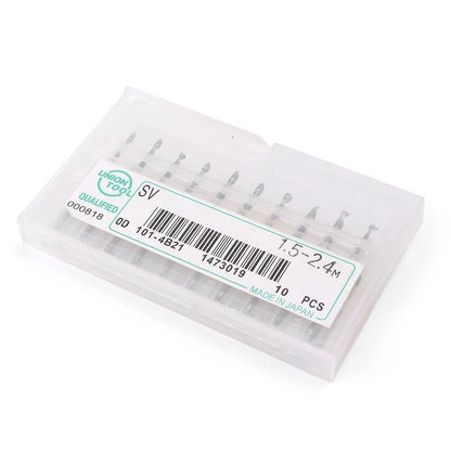 10x Mini Micro Drill Bits for PCB Circuit Boards (1.5mm-2.4mm)