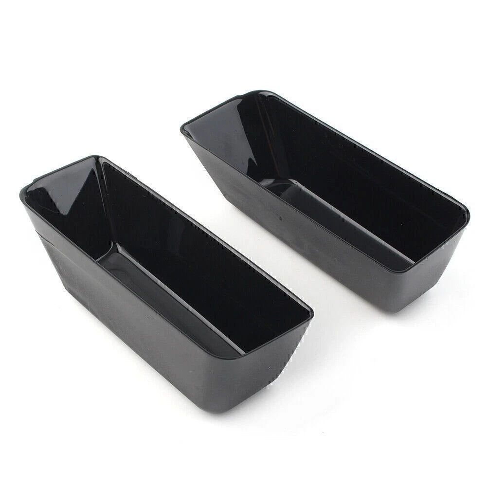 Rear Door Handle Armrest Storage Box Tray Bin Kit for Ford Edge (2015–2018)