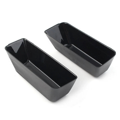 Rear Door Handle Armrest Storage Box Tray Bin Kit for Ford Edge (2015–2018)