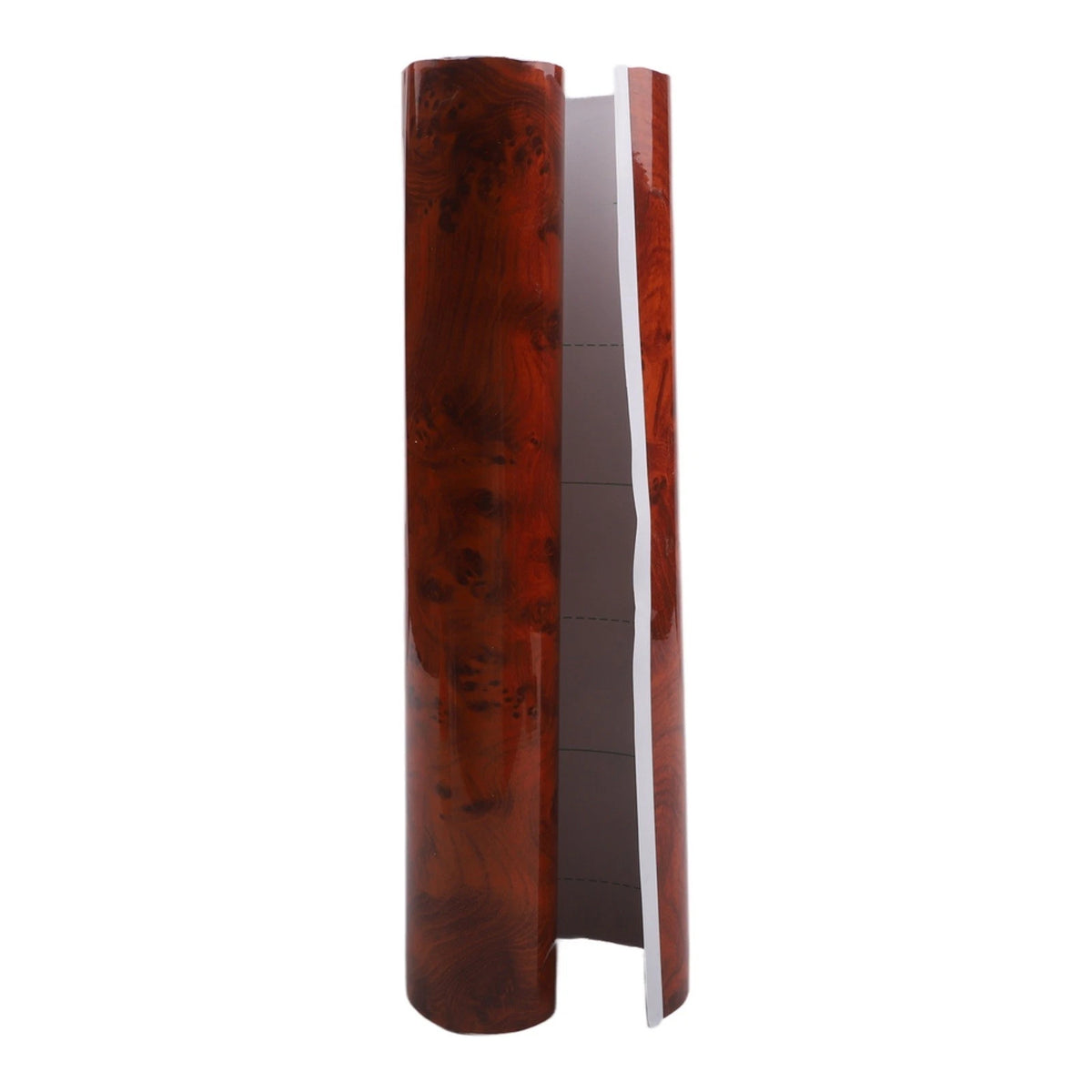 Self Wrap for Car Interior with Glossy Wood Grain Texture (Universal)