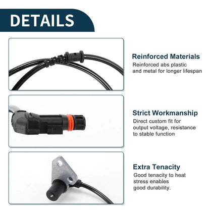 ABS Wheel Speed Sensor No. 2105409008 for Mercedes-Benz E420 (1997–1997)