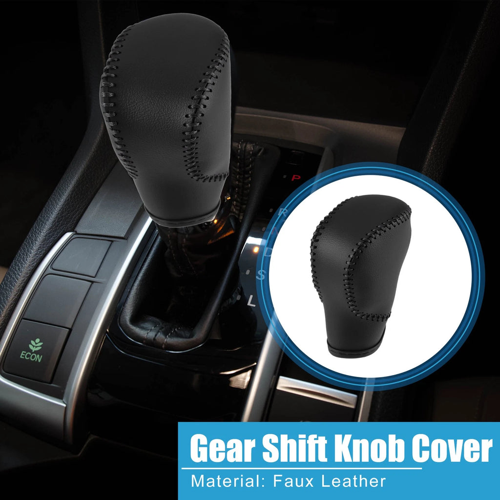 Gear Shift Lever Cover Replacement for Honda 11th Civic 2022-2023 Black