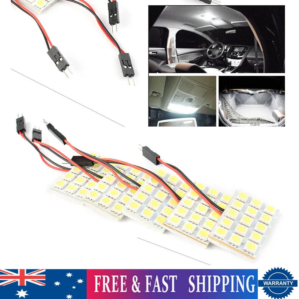 5pcs White LED 5050 15SMD Dome Light for AU Vehicles (All Years)