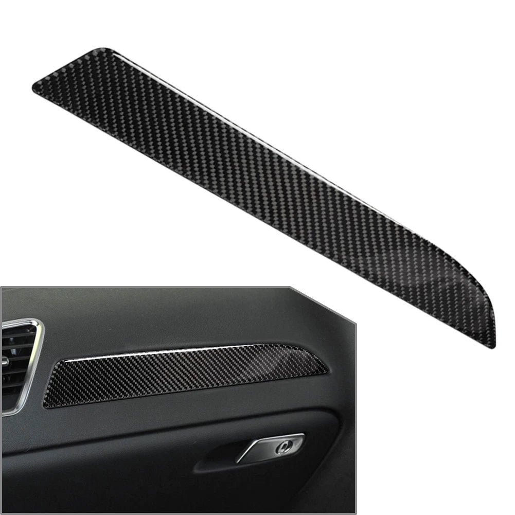 Carbon Fiber Dashboard Trim Cover for Audi A4 B8 A5 (2008–2016)