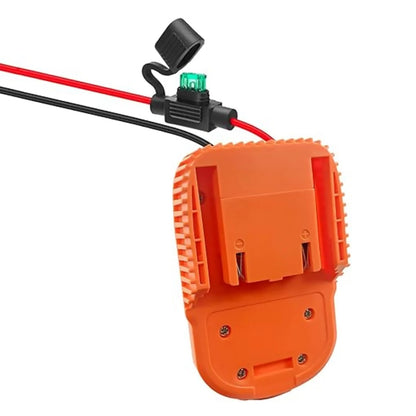 Power Wheels Adapter for AEG/RIDGID 18V Lithium Battery (Compatible)