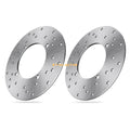 2x Rear Brake Disc Rotors for Polaris Sportsman 400 450 500 570 700 800 ACE ETX