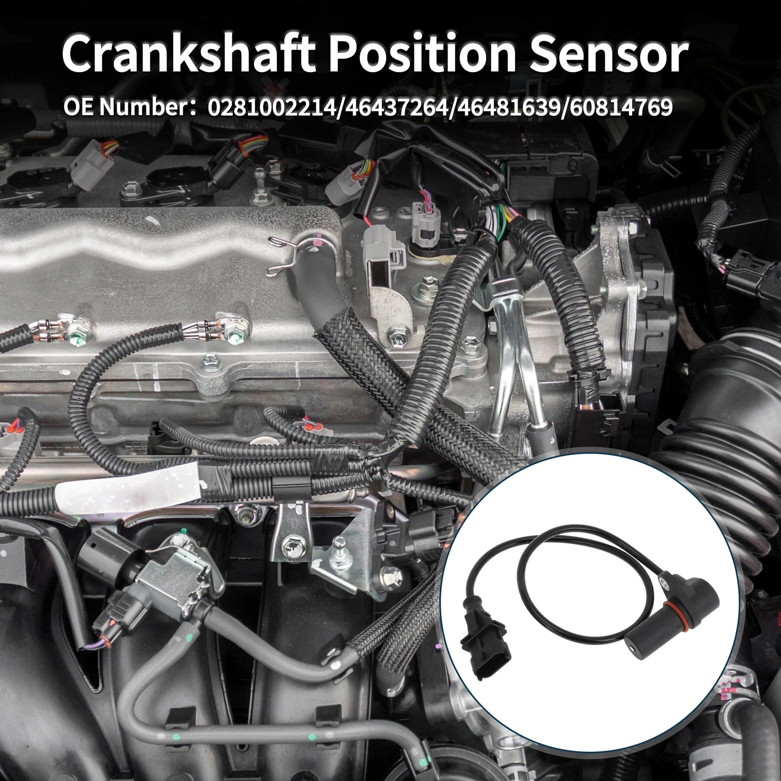 Crankshaft Position Sensor for Chevrolet Colorado 2.8L 2005–2012