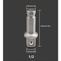 1/2in Connecting Rod Hex to Square Quick Release for Mechanics (1pc)