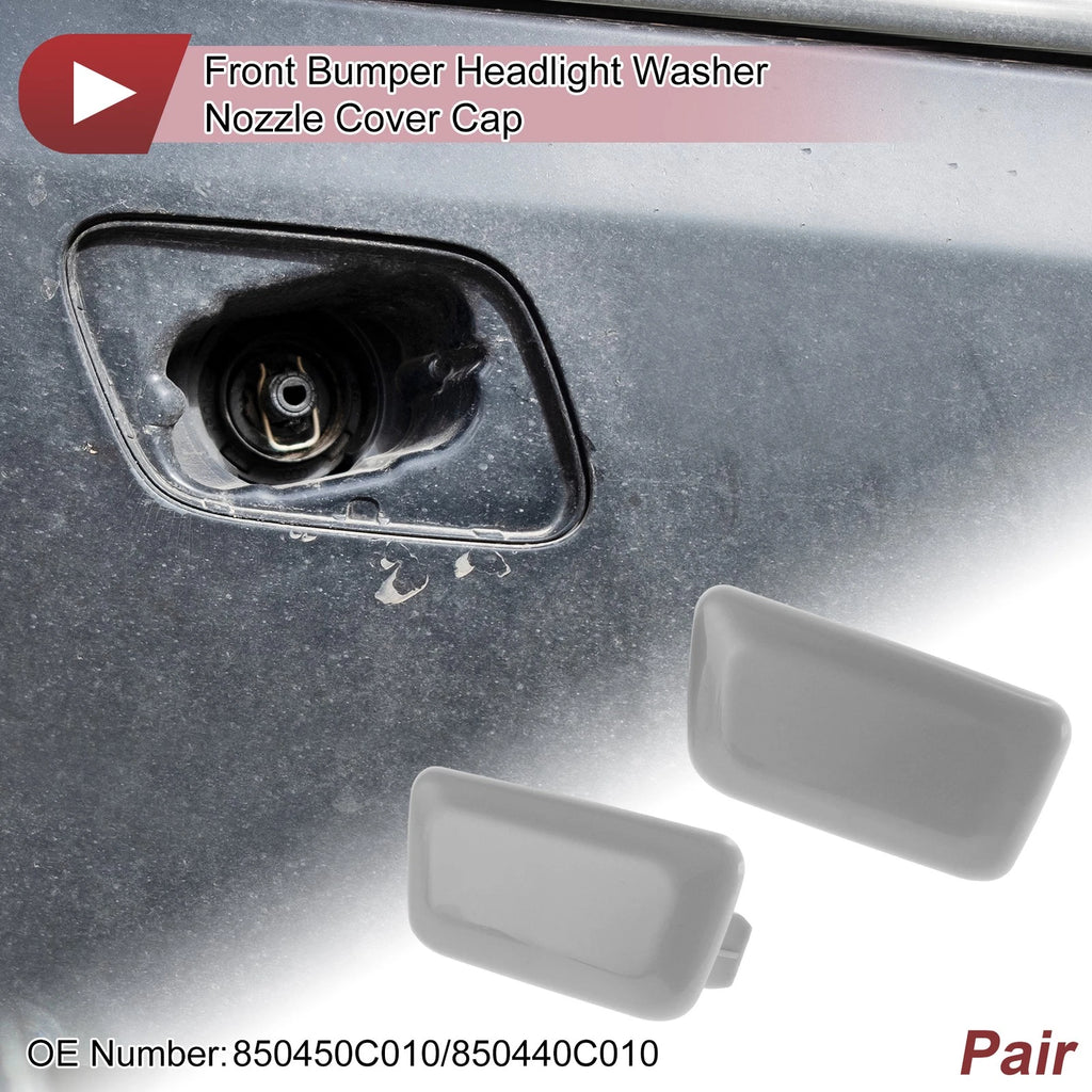 Front Headlight Washer Nozzle Cover Replacement for Toyota Sequoia (2008–2021)