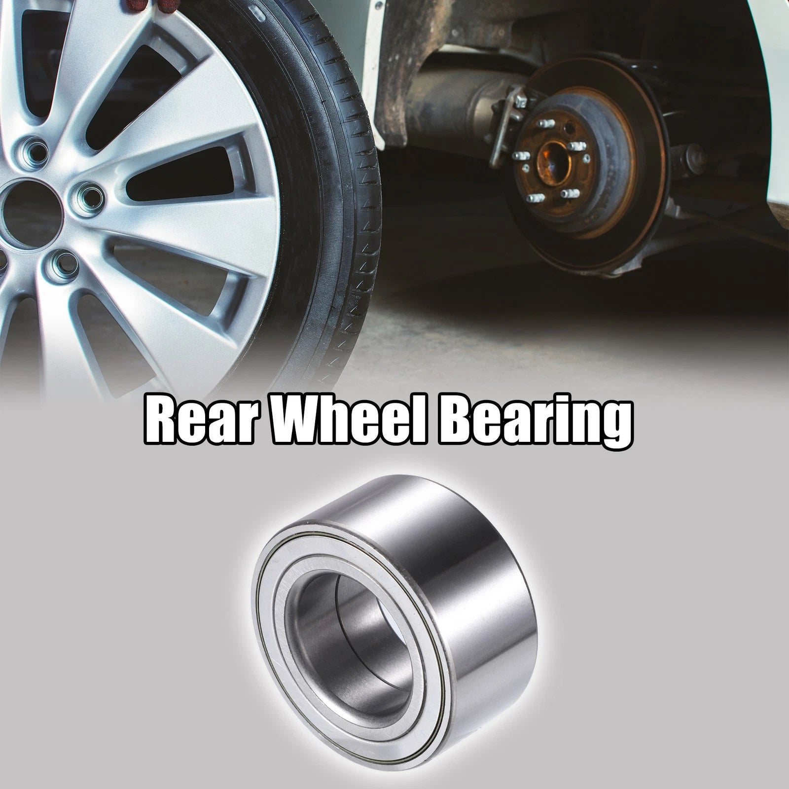Rear Wheel Bearing Set Left Right Replacement for BMW 128i (2008–2013)