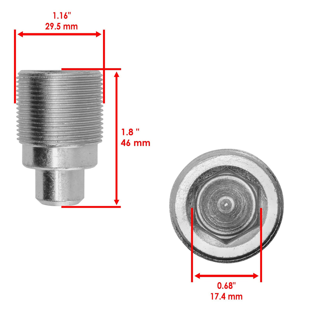 Swing Arm Pivot Bolts Replacement for Honda TRX300 FourTrax 1995–2000