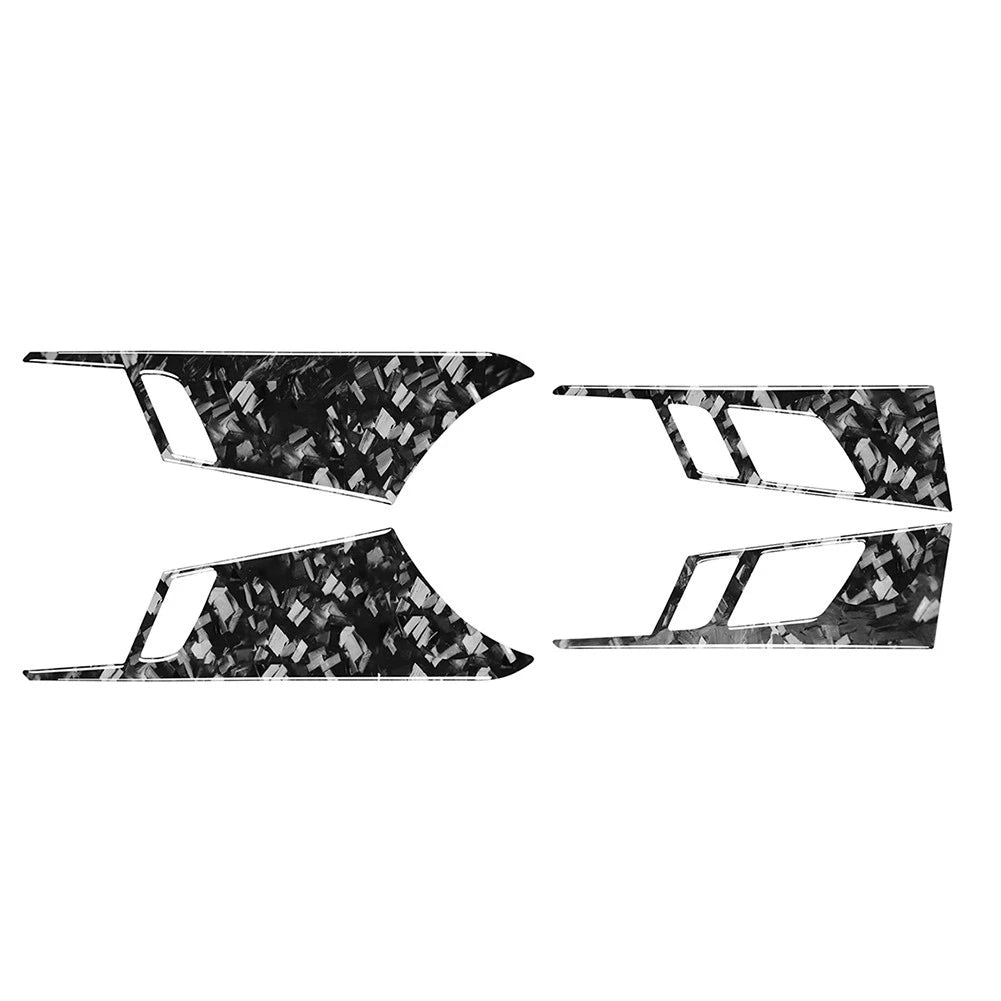 Interior Door Puller Handle Panel Cover Trim for Audi A4 A5 B9 (2017–2023)