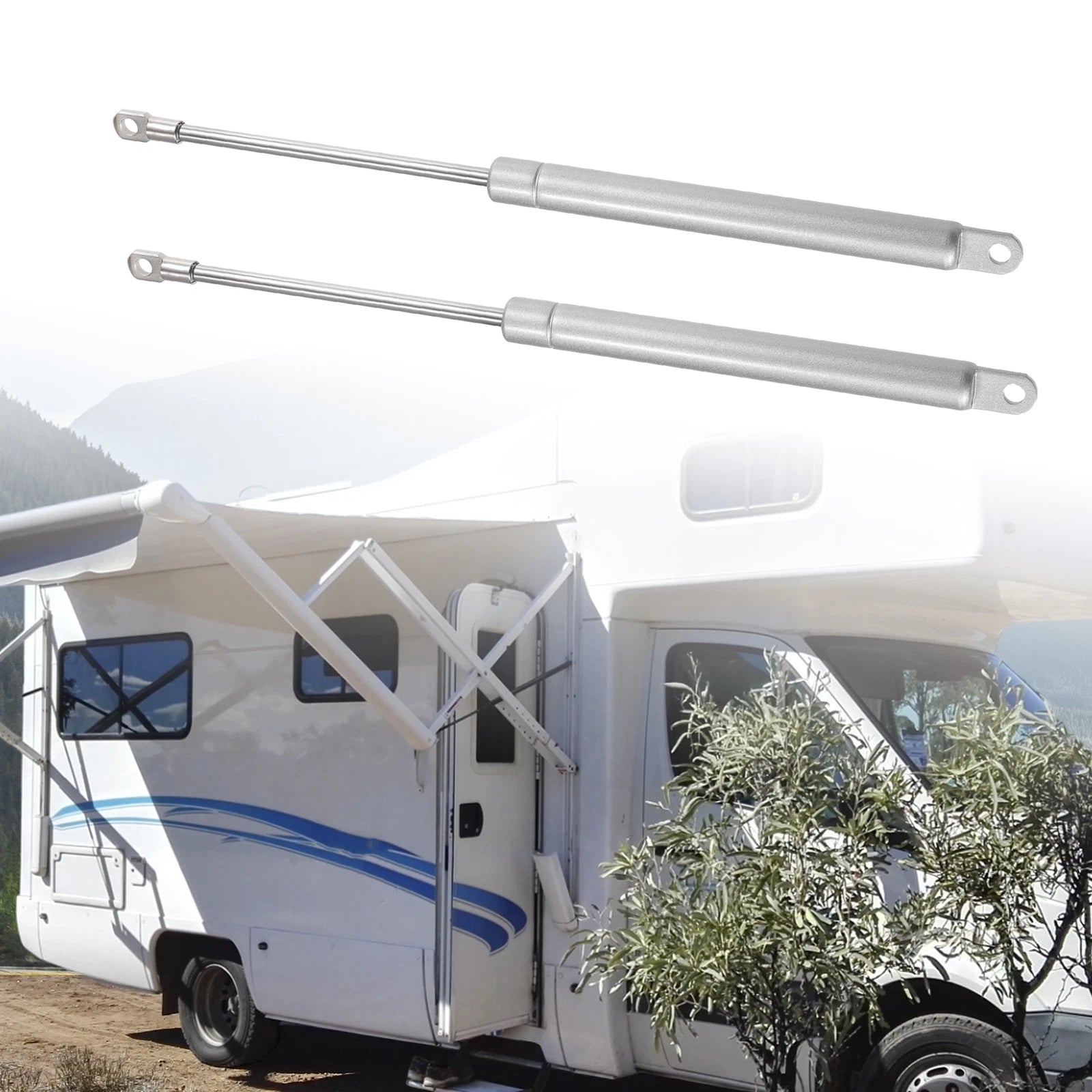 2X Lift Supports Struts Shocks Gas Spring for