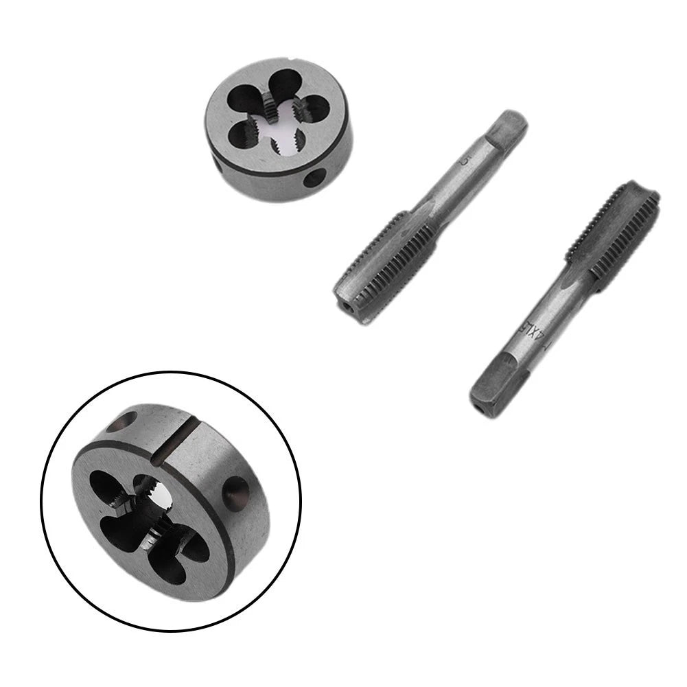 Metric Thread Right Hand Tap and Die Set for Industrial Use