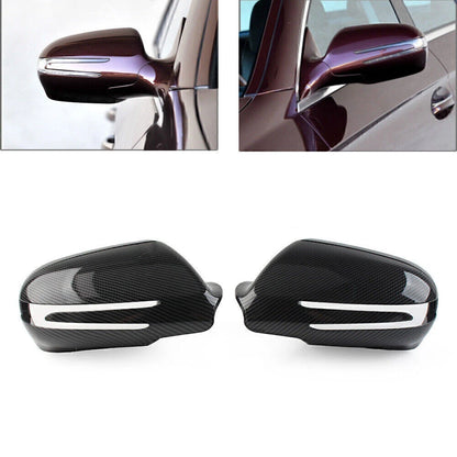 2X Rear View Mirror Cover Overlay for Mercedes Benz E-Coupe CLS CLC SL SLK