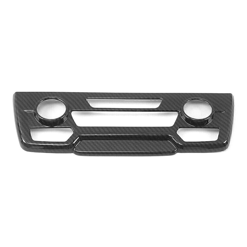 Center Console CD Panel Cover Trim for Honda CR-V (2017–2020) Carbon Fiber