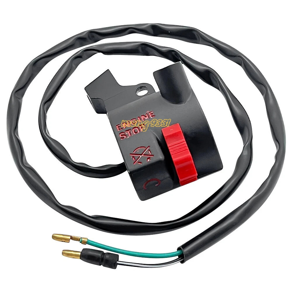 Engine Start Stop Kill Switch for Honda CRF50 CRF50F (2004–2023) 35130-GEL-D61