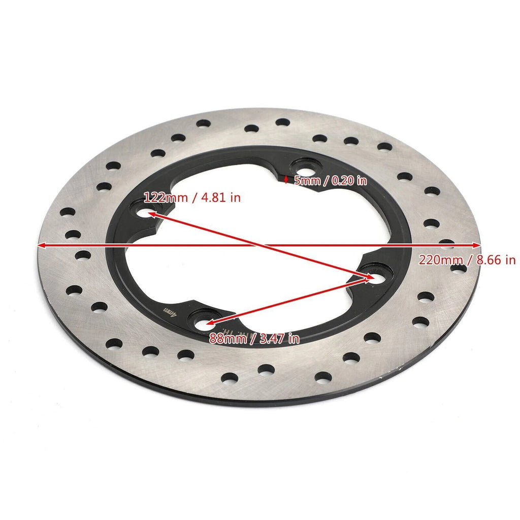 Rear Brake Rotor Disc for Baby Speed Four 600, Street Triple 675 R (2001–2012)